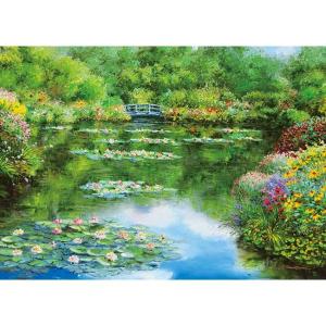 ジグソーパズル 500ピース モネの庭 風景画 アップルワン 500-257｜puzzle-seikatsu