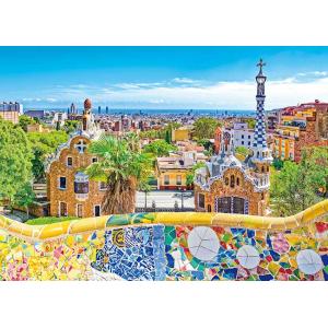 ジグソーパズル 500ピース ガウディの庭 グエル公園 −バルセロナ− 世界風景 アップルワン 500-342