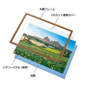 ジグソーパズル用フレーム 300ピース用パネル...の詳細画像1