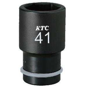 KTC工具 インパクトレンチ用ソケット  ディープ薄肉 ピンリング付 34" 19.0sq 六角：24mm  BP6L-24TP｜pvd1