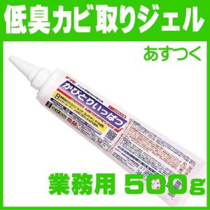 カビ取りジェル 500g 業務用 お風呂 ゴム パッキン カビ除去 お徳用 ニオイの少ない カビ取り剤 低臭 浴室 かびとりいっぱつ カビ取り一発 500ｇ