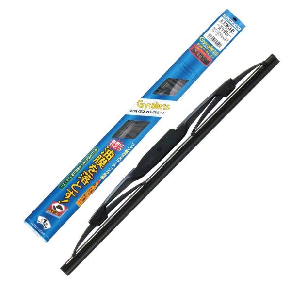 雨用 ワイパーブレード  油膜取り 撥水保護 マルエヌ  ギラレス 380mm TW38