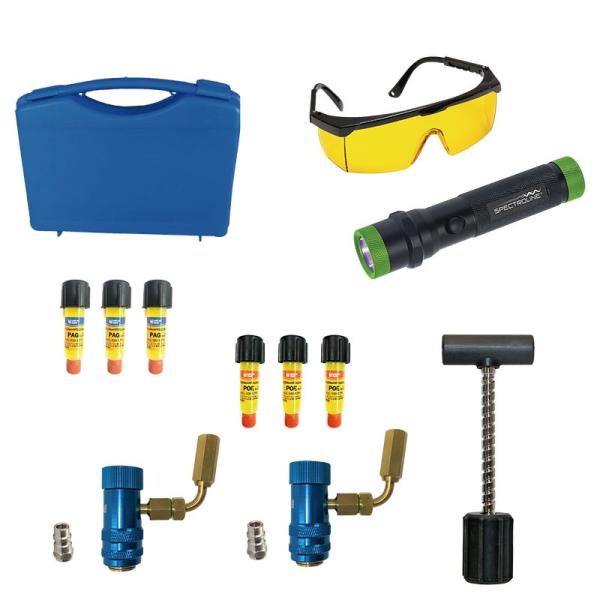 リーク検知セット 蛍光剤入 134a用 (PAG&amp;POE兼用) リークラボ ジャパン LL-300-...