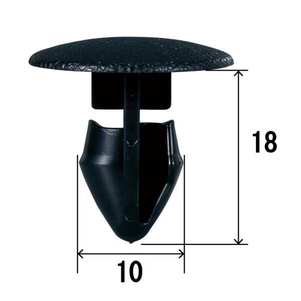 内張クリップ クーリングユニット、トランクトリム、バックドアトリム、リヤドアトリム ニッサン &apos;09...