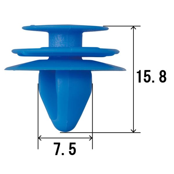 内張クリップ フロントドアトリム、リアドアトリム、ボディサイドトリム、リアスピーカー ニッサン スカ...