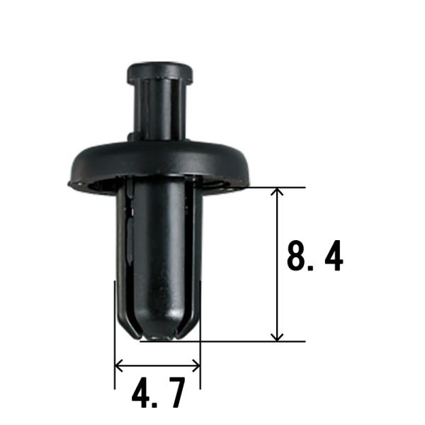 内張りクリップ フロントバンパー リベット スバル '07 インプレッサ '07 R2 '07 ステ...