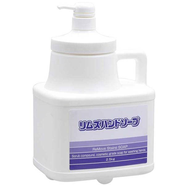 業務用手洗い洗剤 強力油汚れ スクラブハンドソープ リムズハンドソープ 2.5kg NX516 イチ...