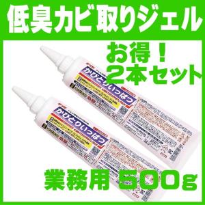 カビ取り剤 ジェル 業務用 500g お風呂 ゴム パッキン お徳用 ニオイの少ないカビとりジェル かびとりいっぱつ カビ取り一発 500ｇ ２本セット お得品