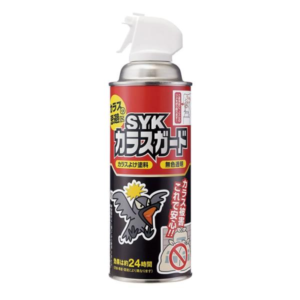 カラスよけスプレー カラス被害予防剤 420ml ゴミ袋防護 鈴木油脂 SYK カラスガード S-2...