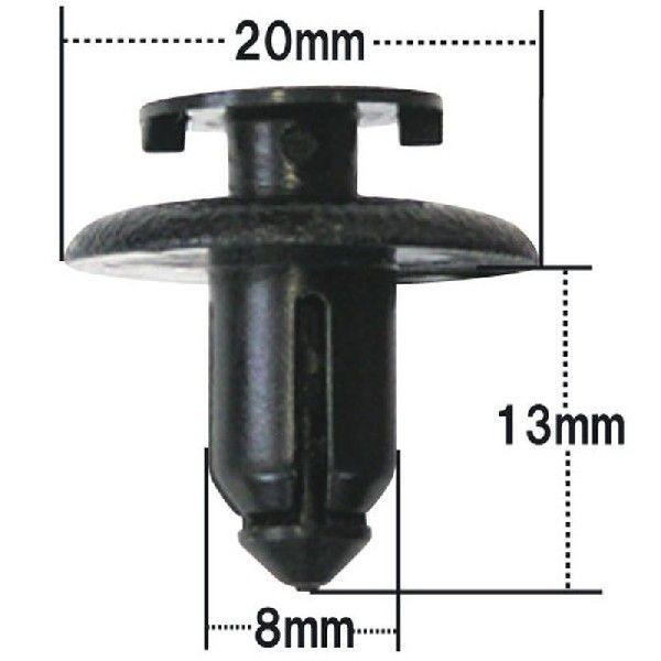 プッシュリベット・内張クリップ （ニッサン用） 30個入 純正番号 （01553-06941） NN...