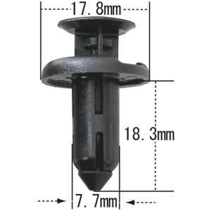プッシュリベット・内張クリップ （ホンダ用） 10個入 純正番号 （90505-SX0-003） CH-680 NH-680 NAH-680-10
