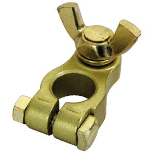 バッテリーターミナル マイナス側蝶ボルト式 大ポールφ10mm 48mm長 / N4013-4-2