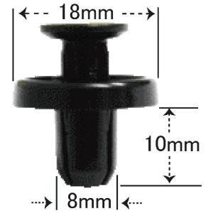フロントバンパー用クリップ スバル用（インプレッサ） 20個入 純正