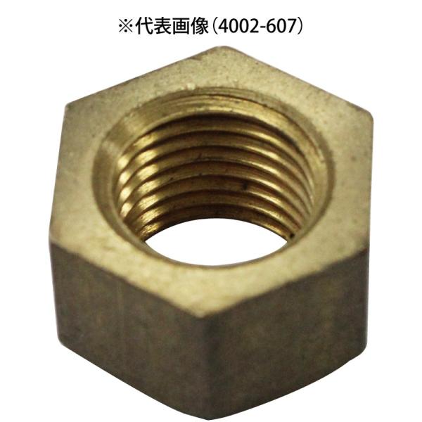 マニナット真鍮　８ｍｍ　Ｐ１．２５　20個/4002-602