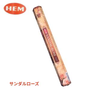 HEM6角香 サンダルローズ 約20本 インセン...の商品画像
