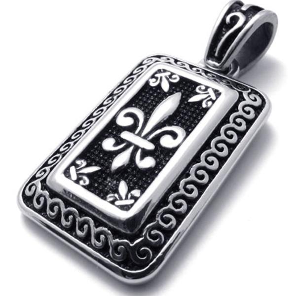 PW 高品質ステンレス クロムハーツ風 ペンダント 条件付 送料無料 20438