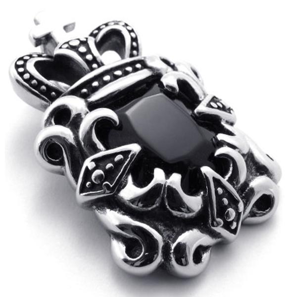 PW 高品質ステンレス クロムハーツ風 ペンダント 条件付 送料無料 20497