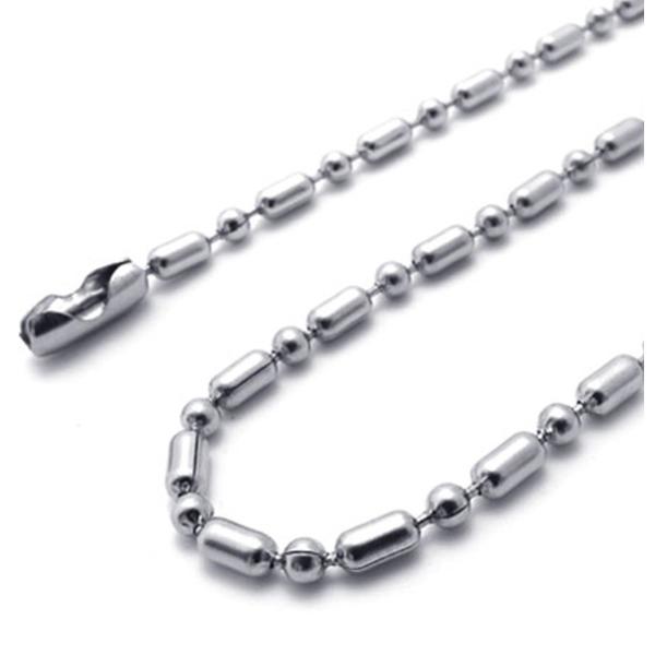 PW 高品質316Lステンレス ネックレス 条件付 送料無料 20715