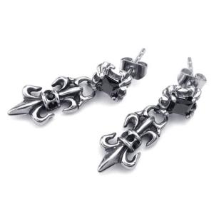 PW 高品質316Lステンレス クロムハーツ風...の詳細画像2