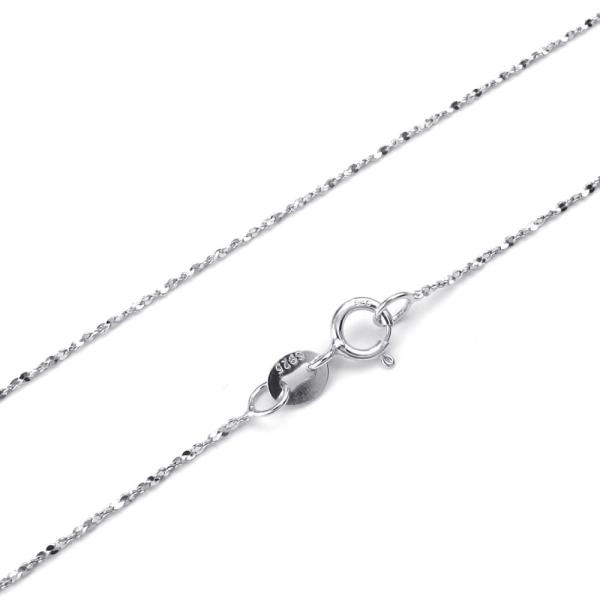 PW 高品質925純銀シルバー 上品 チェーン 条件付 送料無料 24386