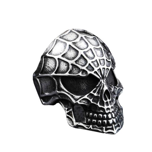 リング[ラッピング対応] PW 精良SUS316L製 シルバー銀色 Spider-Man スパイダー...