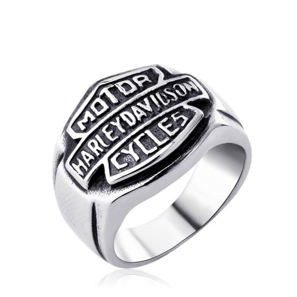 リング[ラッピング対応] PW 精良SUS316L製 金色 銀色 モーターサイクル ハーレーダビッド...