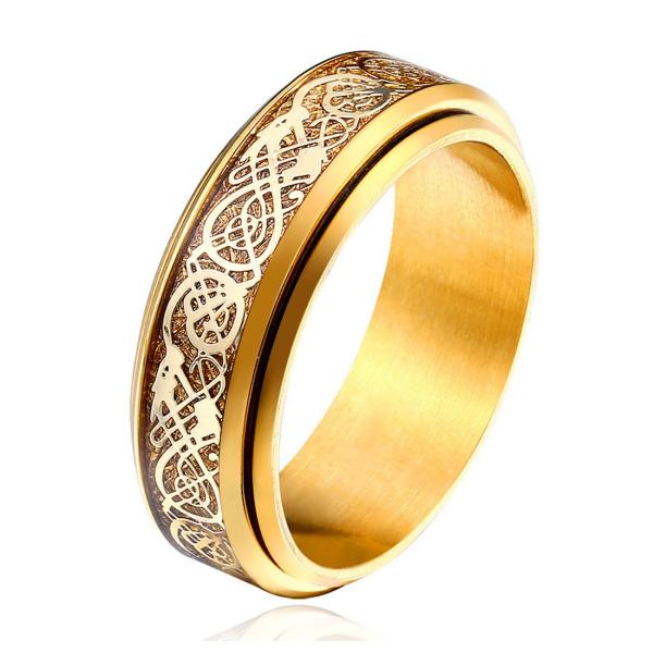 指輪 リング[ラッピング対応] PW 精良SUS316L製 シルバー銀 ゴールド金 ブルー青 ドラゴ...