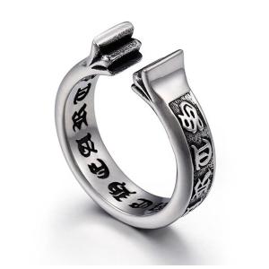 リング[ラッピング対応] PW 高品質316Lステンレス ゴールド金 シルバー