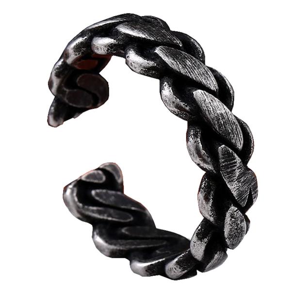 指輪 リング[ラッピング対応] PW 精良SUS316L製 アンティーク風 ムギの穂 ring / ...