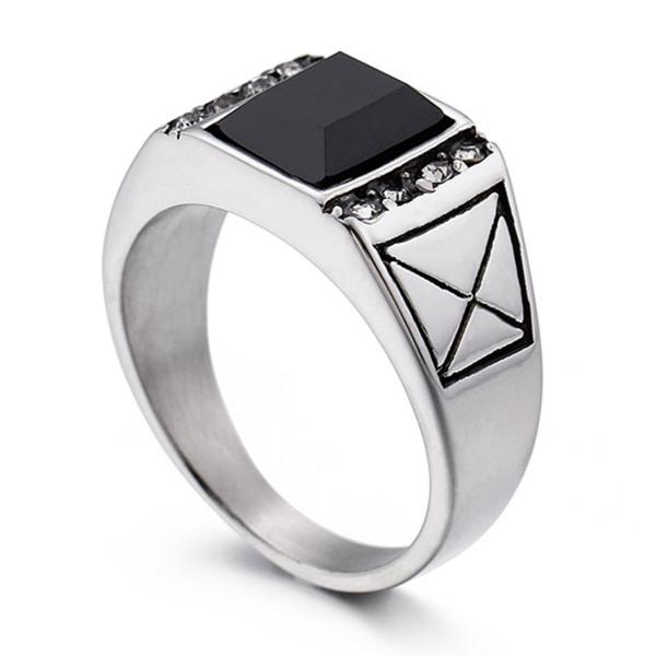 指輪 リング[ラッピング対応] PW 精良SUS316L製 シルバー銀 ゴールド金 ダイヤCZ 北欧...