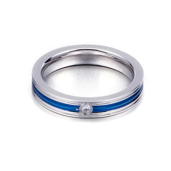 指輪[ラッピング対応] PW 精良SUS316L製 シンプル ファッション ring /  幅4mm...