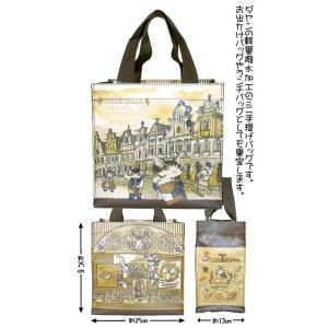 わちふぃーるどダヤン・ミニレッスンバッグ　チェコラージュ