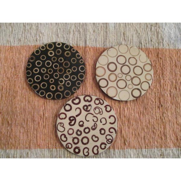 バリ島直輸入 おしゃれ アジアン コースター 3種類 アジアン バリ 雑貨　