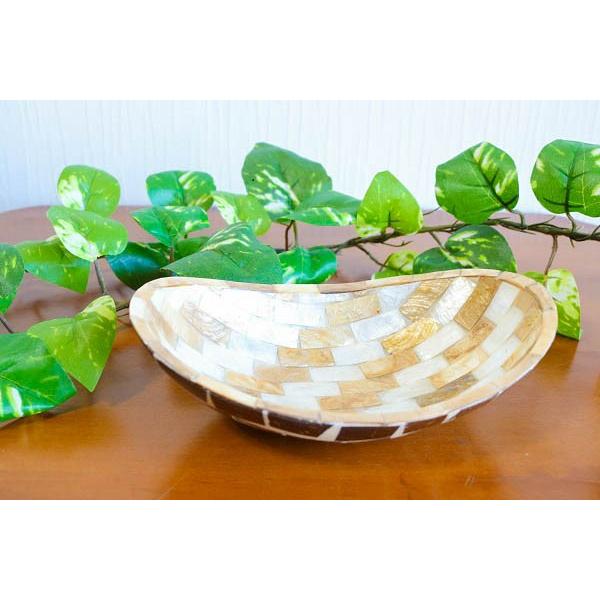 シェル　小物入れ（ゴールド）　アジアン　バリ　雑貨　