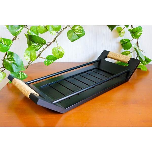 木製　プロダクツトレー（Ｍ）　アジアン　バリ　雑貨　