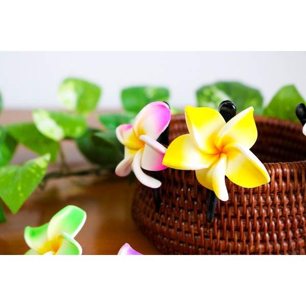 フランジパニ　ヘアピン　アジアン　バリ　雑貨　