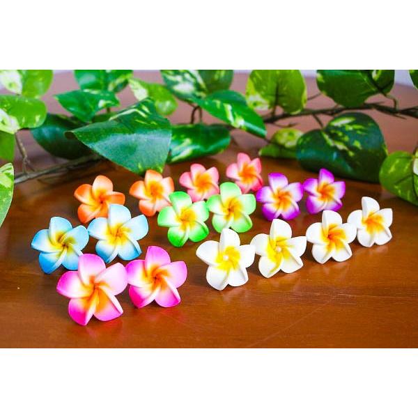 ピアス フランジパニ フラワー アジアン バリ 雑貨　