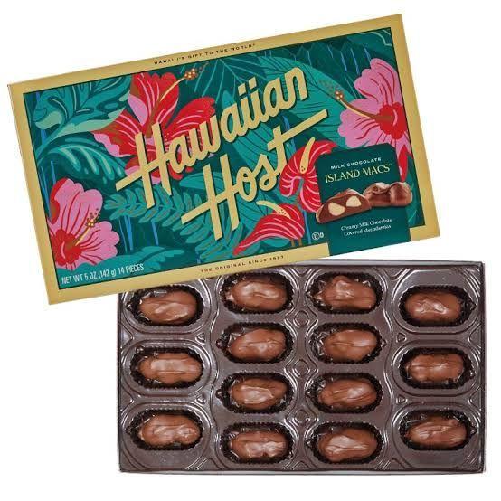 ハワイアンホースト マカデミアナッツチョコレート  121g
