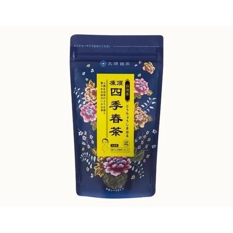 久順銘茶 凍頂四季春茶（台湾烏龍茶 旨味とカテキンパワーを引き出せる氷水だしに最適 茶葉 80g）