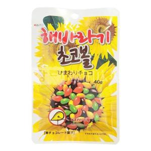 韓国菓子 チョコレート ヘテ ひまわりチョコ 40g ヘテパシフィック