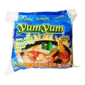 yumyum ヤムヤムインスタントラーメン　スパイシーシーフード　70ｇ×5袋｜PX-STORE Yahoo!店