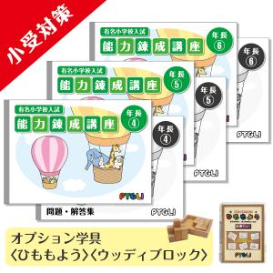 ＊りかるめ＊　能力開発問題集 セット＋積み木推理3冊 PYGLIの幼児教育・小学校受験 株式会社ピグマリオン / 領域別問題集3