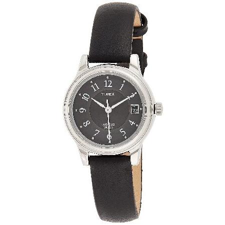 特別価格TImex Womens Silvertone Black Dial Watch好評販売中