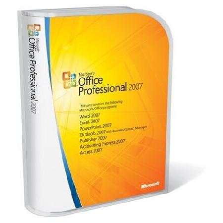 特別価格Microsoft Office Professional 2007 FULL VERSIO...