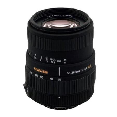 Sigma 55-200MM Lens for Nikon SLR Camera 684-306