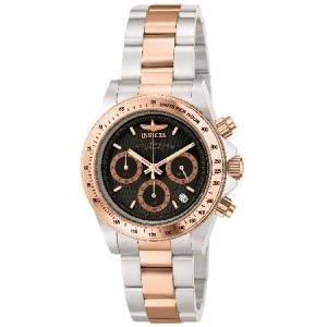 Invicta Men's 6932 "Speedway Professional Collection" 18k Rose Gold-Plated and Stainless Steel Watch｜pyonkichishouten