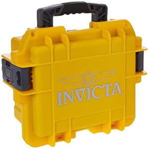 Invicta IG0097-SM1S-Y 3 Slot Yellow Plastic Watch Box Case｜pyonkichishouten