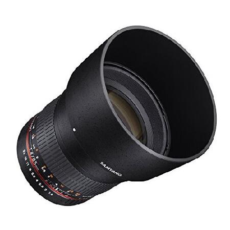 Samyang SY85M-P 85mm F1.4 Lens for Pentax , Black