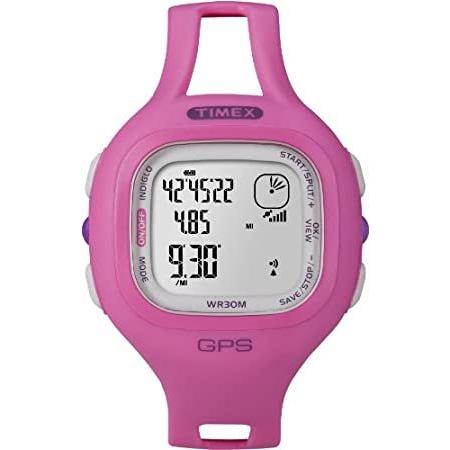 特別価格Timex レディース マラソンのGPSスピード+距離レジンストラップウォッチ好評販売中