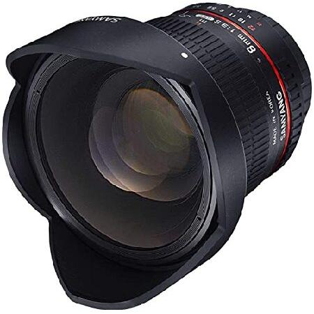 特別価格SAMYANG 単焦点魚眼レンズ 8mm F3.5 ソニー αA用 APS-C用 フード脱着...